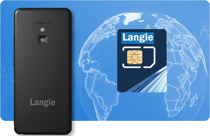 LANGIE ULTRA SIM karta 4g pro langie s3